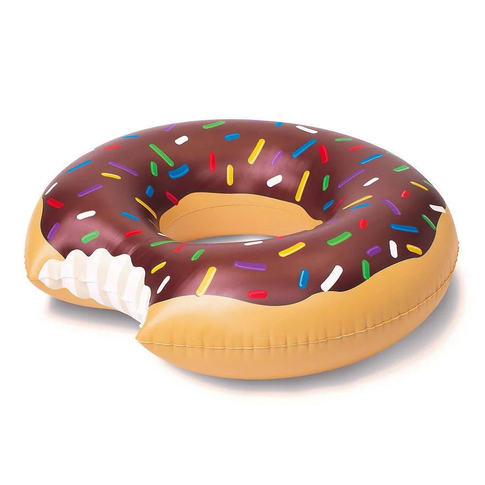 Giant Chocolate Donut Pool Float
