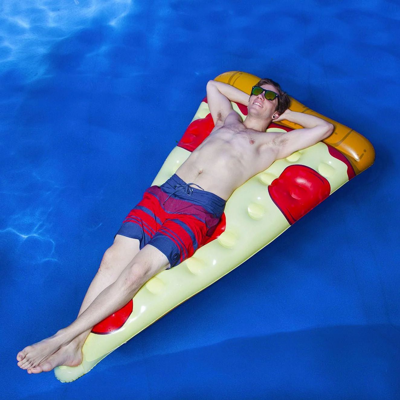 Gigantic Pizza Slice Pool Float - Image 2