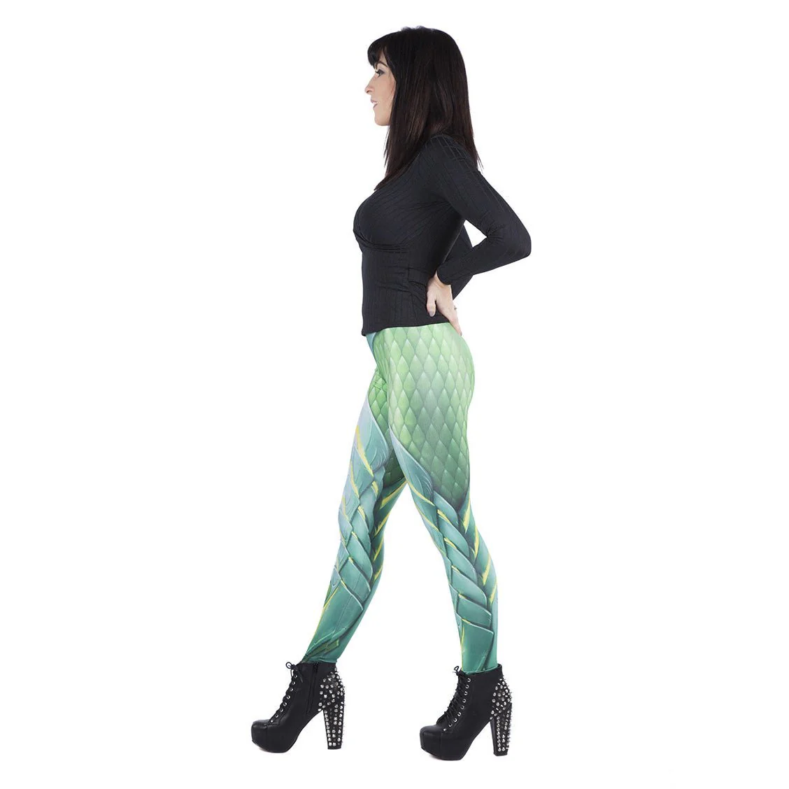 Green Dragon Leggings by Wild Bangarang - Image 2