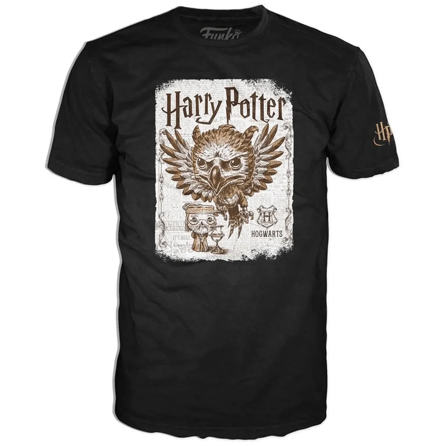 Harry Potter Fawkes the Phoenix Pop! Vinyl and Tee Set - Image 7