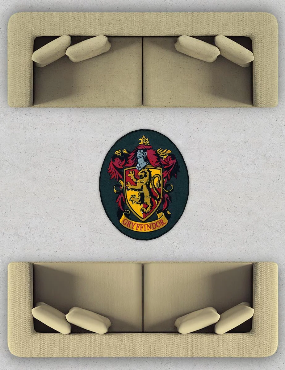 Harry Potter Gryffindor Crest Indoor Rug - Image 2