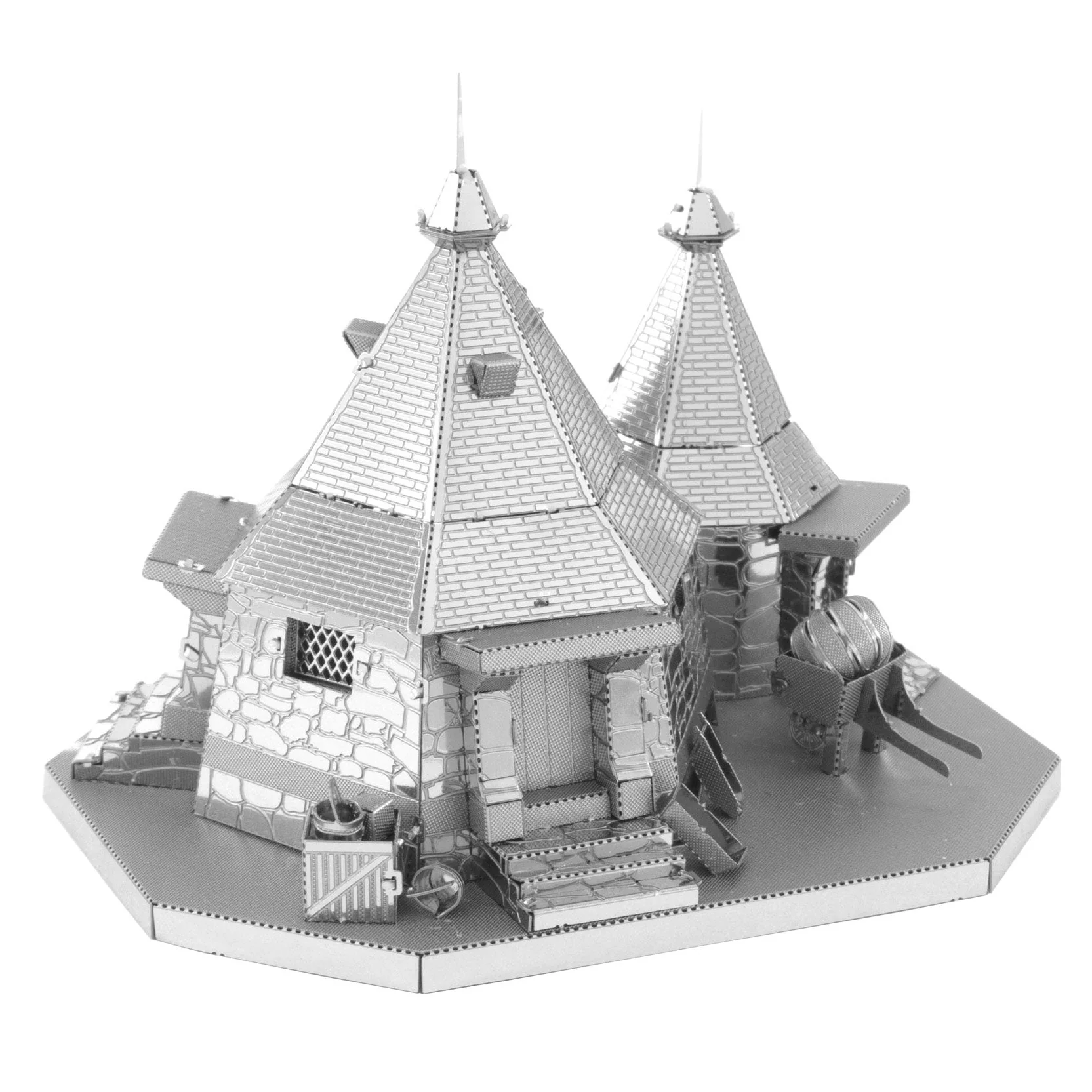 Harry Potter Hagrid's Hut DIY Metal Earth Model Kit