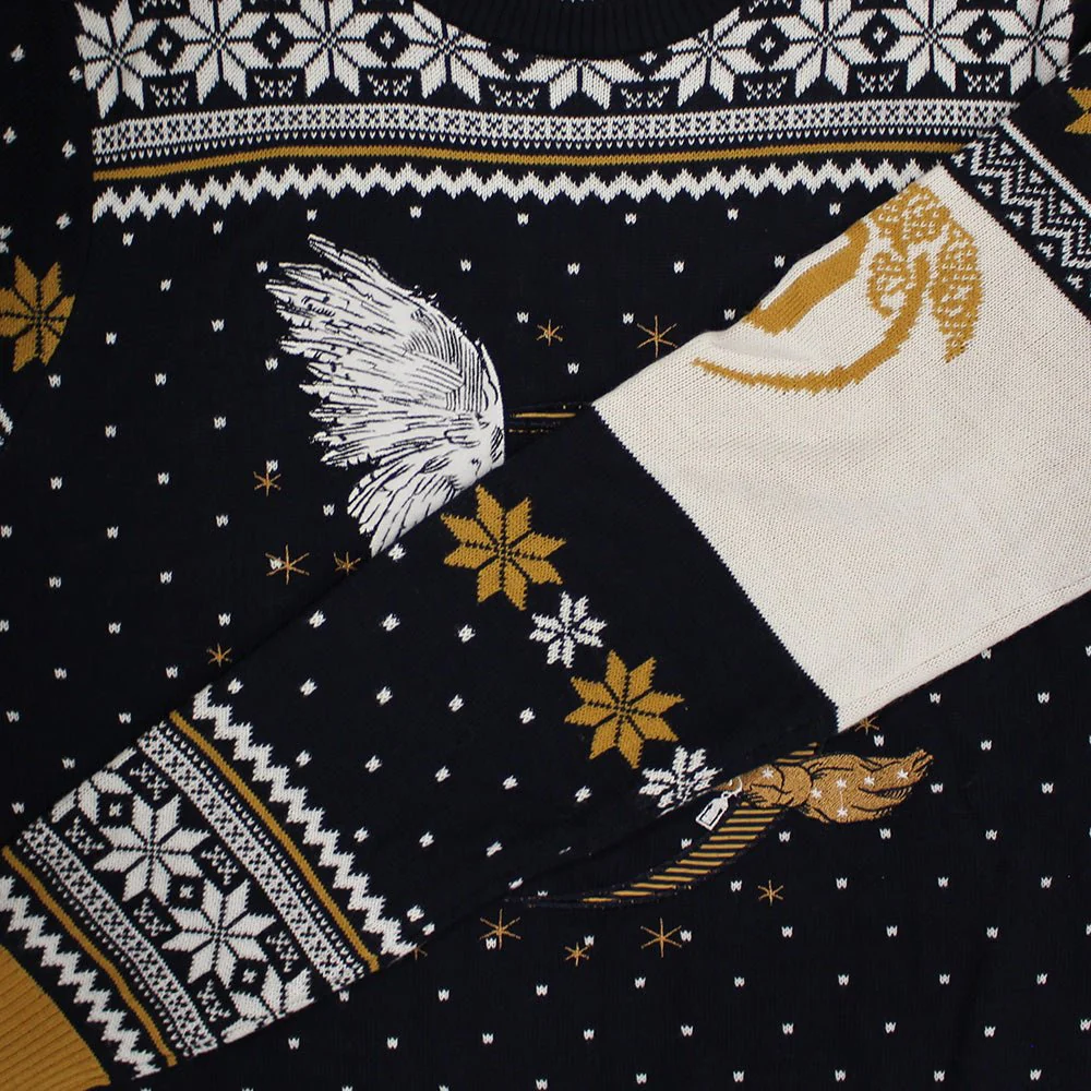 Harry Potter Hedwig Knitted Christmas Jumper / Sweater - Image 3