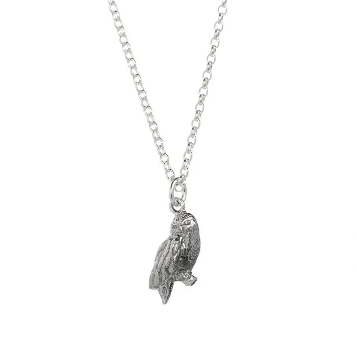 Harry Potter Hedwig Sterling Silver Necklace
