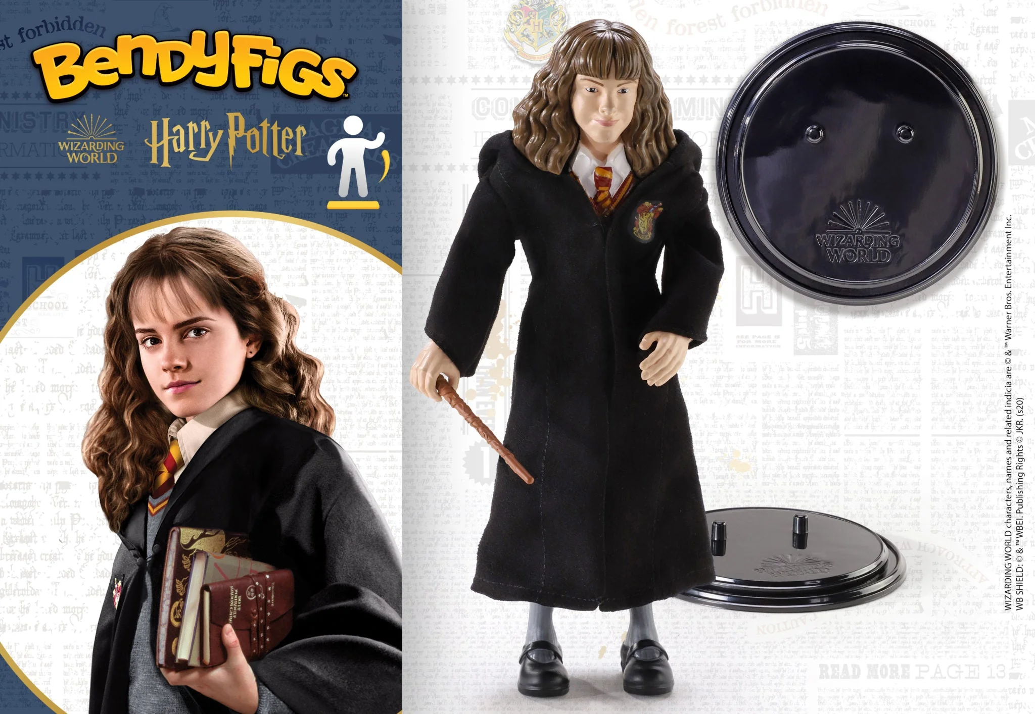 Harry Potter Hermione Bendyfig - Image 2