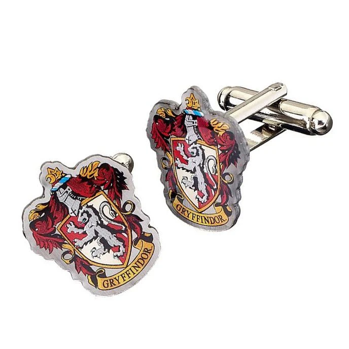 Harry Potter House Crest Silver Plated Cufflinks - Image 2