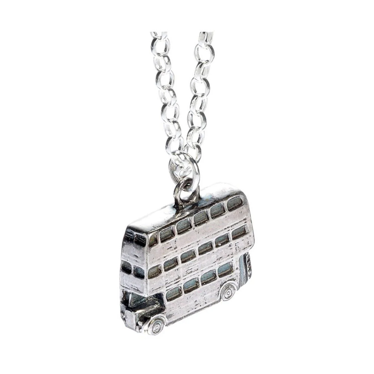 Official Harry Potter Knight Bus Sterling Silver Charm Necklace