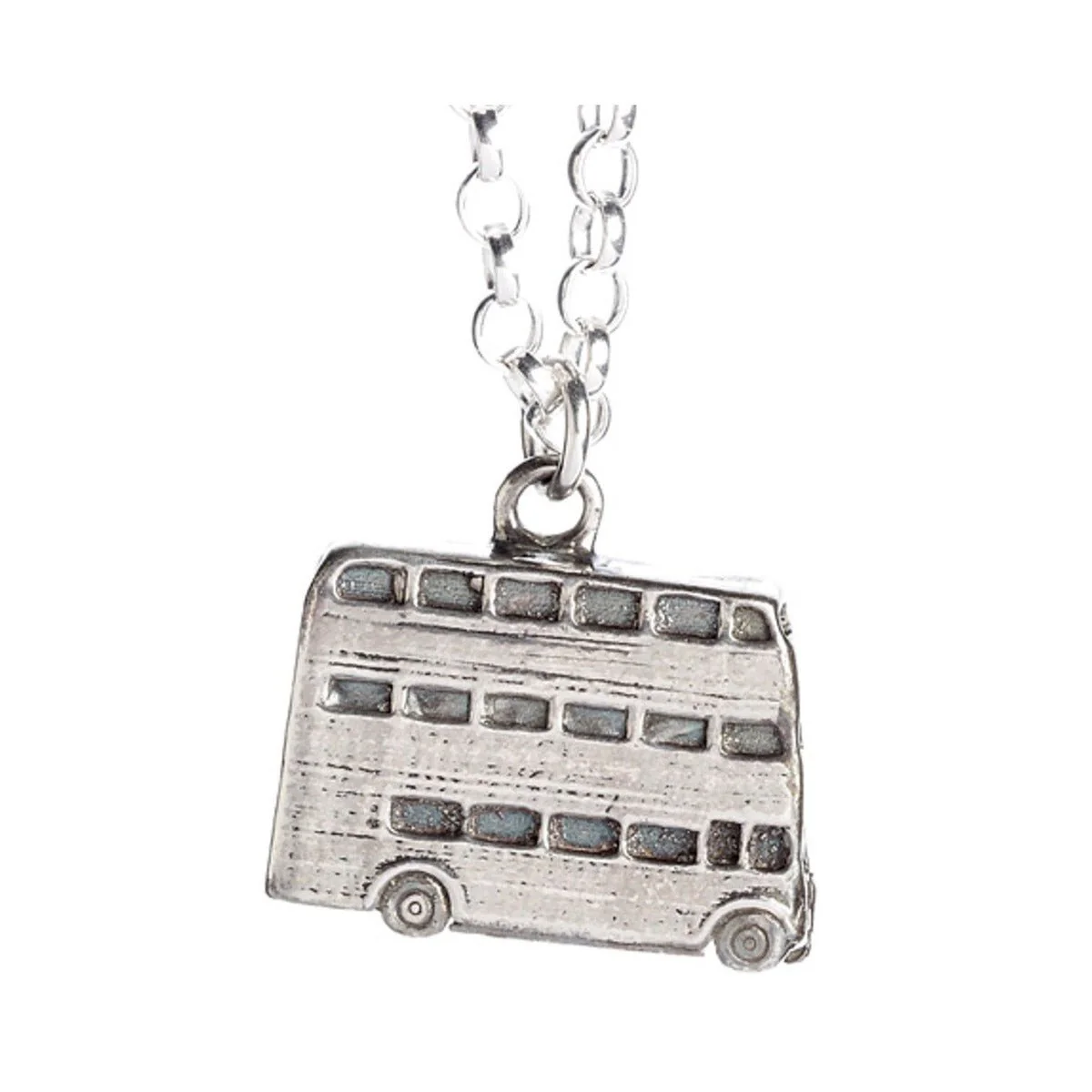 Official Harry Potter Knight Bus Sterling Silver Charm Necklace - Image 2
