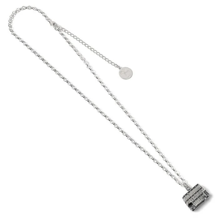 Official Harry Potter Knight Bus Sterling Silver Charm Necklace - Image 3