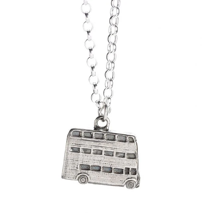 Official Harry Potter Knight Bus Sterling Silver Charm Necklace - Image 4