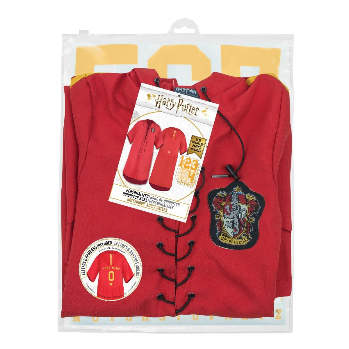 Harry Potter Personalised Quidditch Robe - Gryffindor - Image 7