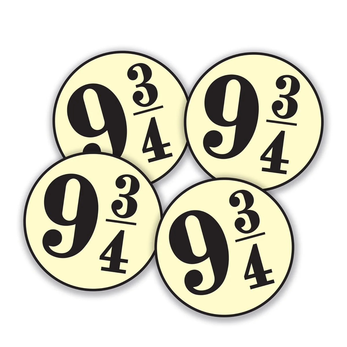 Harry Potter Platform 9 3/4 Coasters (Set of 4)