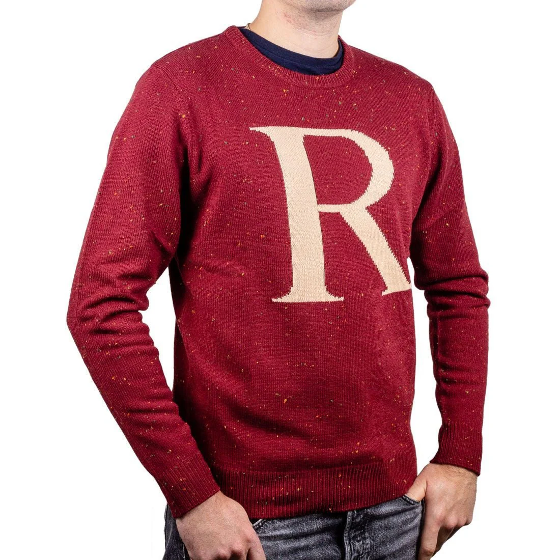 Harry Potter "R" Weasley Knitted Christmas Jumper/Sweater - Image 3