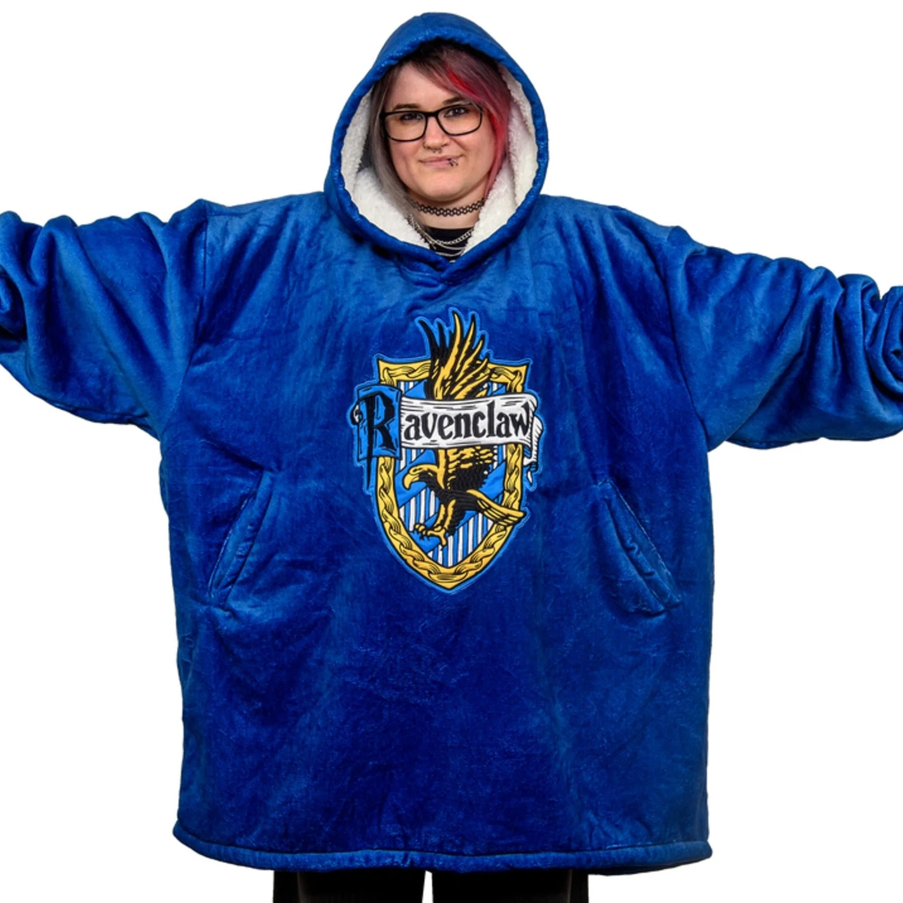 Harry Potter Ravenclaw Oversized Hooded Blanket