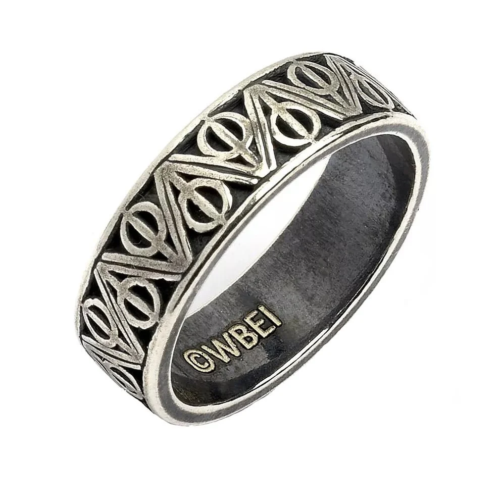 Harry Potter Sterling Silver Deathly Hallows Ring - Image 6