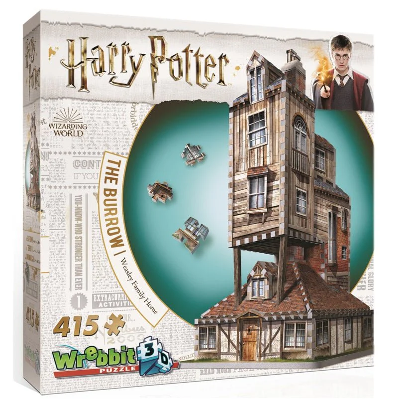 Harry Potter The Burrow 3D Puzzle - Image 2