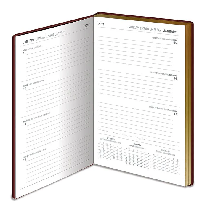 Harry Potter When In Doubt Go To The Library Premium 2021 Diary - Image 3