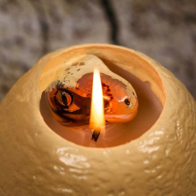 Hatching Velociraptor Candle - Image 3