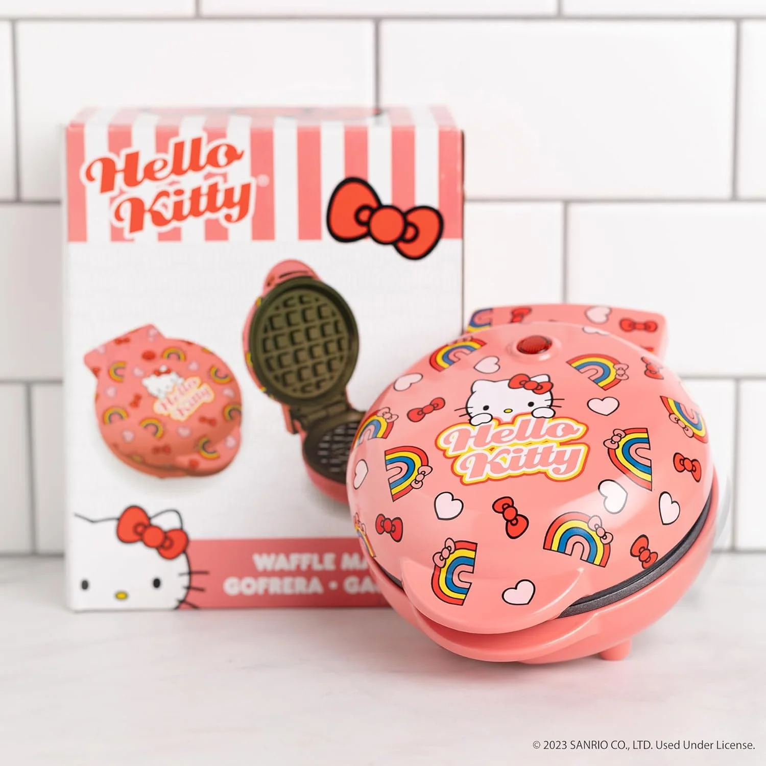 Hello Kitty Mini Waffle Maker - Image 5