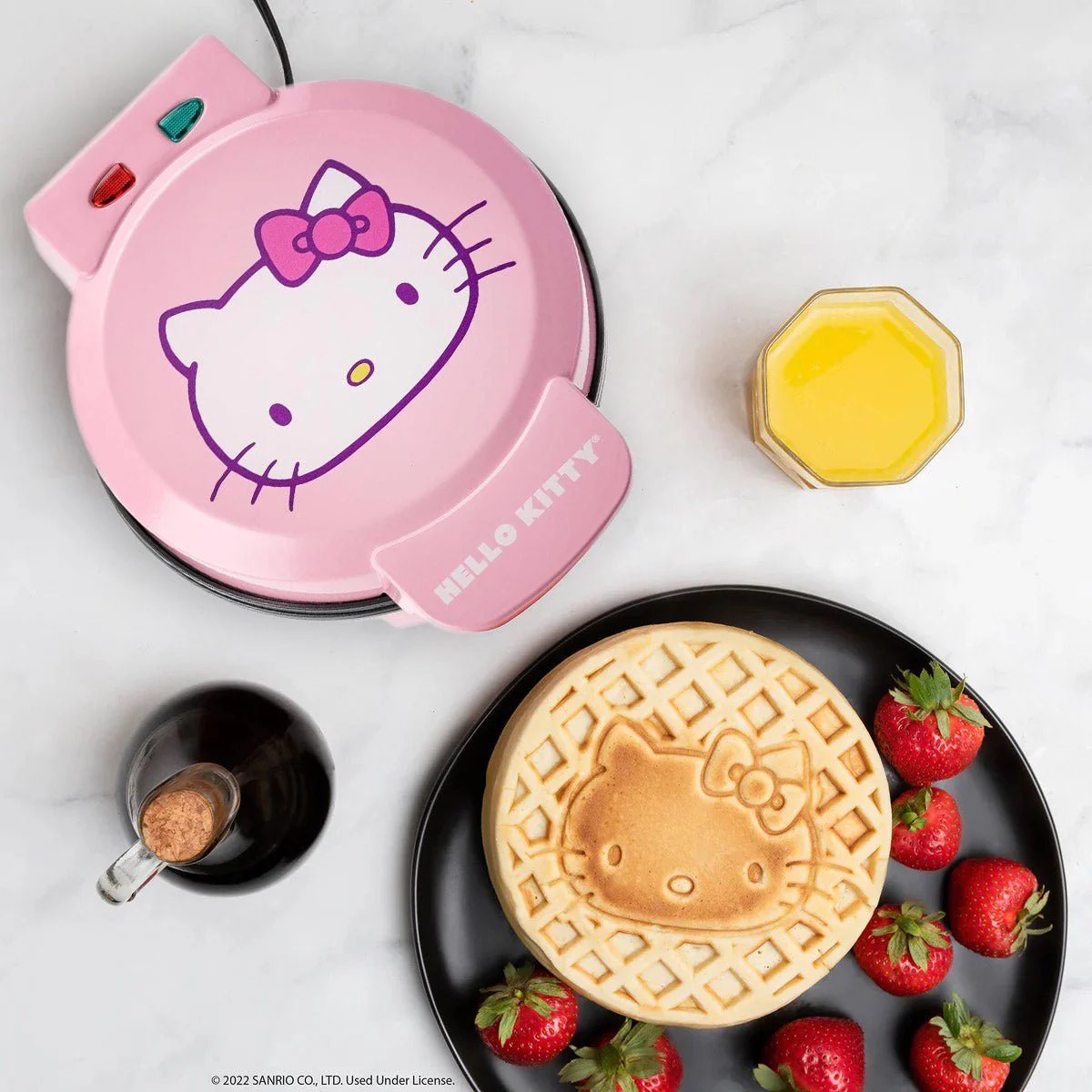Hello Kitty Pink Waffle Maker