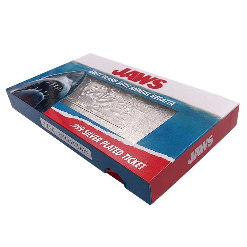 Jaws Amity Island 50th Annual Regatta Silver Plated Limited Edition Ticket - Image 2