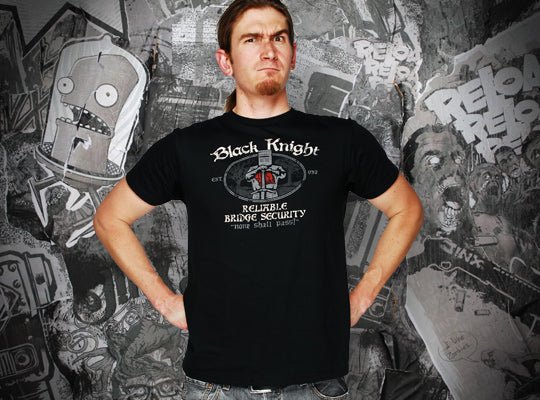 Jinx Black Knight Bridge Security Men's T-Shirt - Image 3