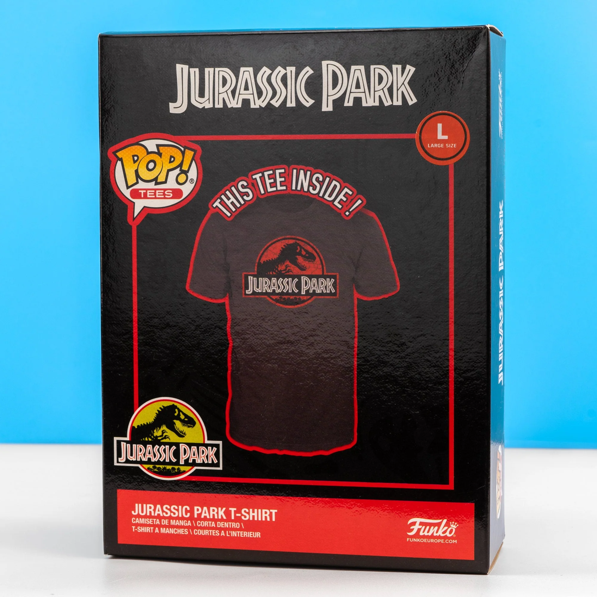 Jurassic Park Classic Logo Funko Boxed Tee - Image 2