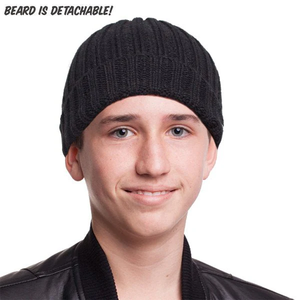 Kids Lumberjack Beard Hat - Image 3