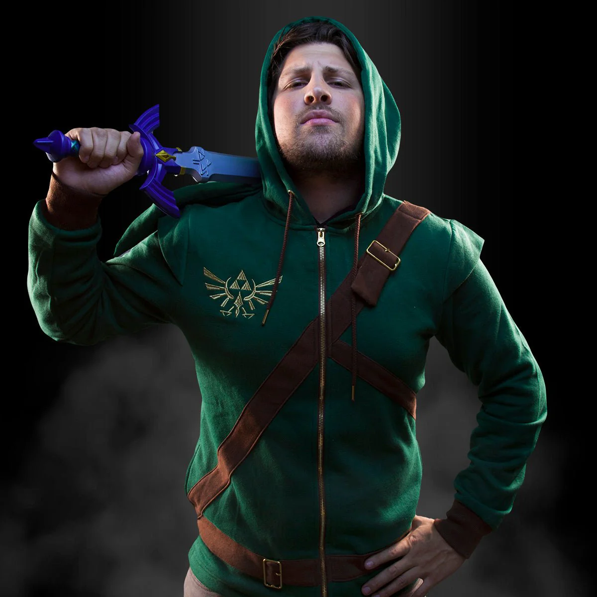 Legend of Zelda - Link Cosplay Hoodie - Image 4