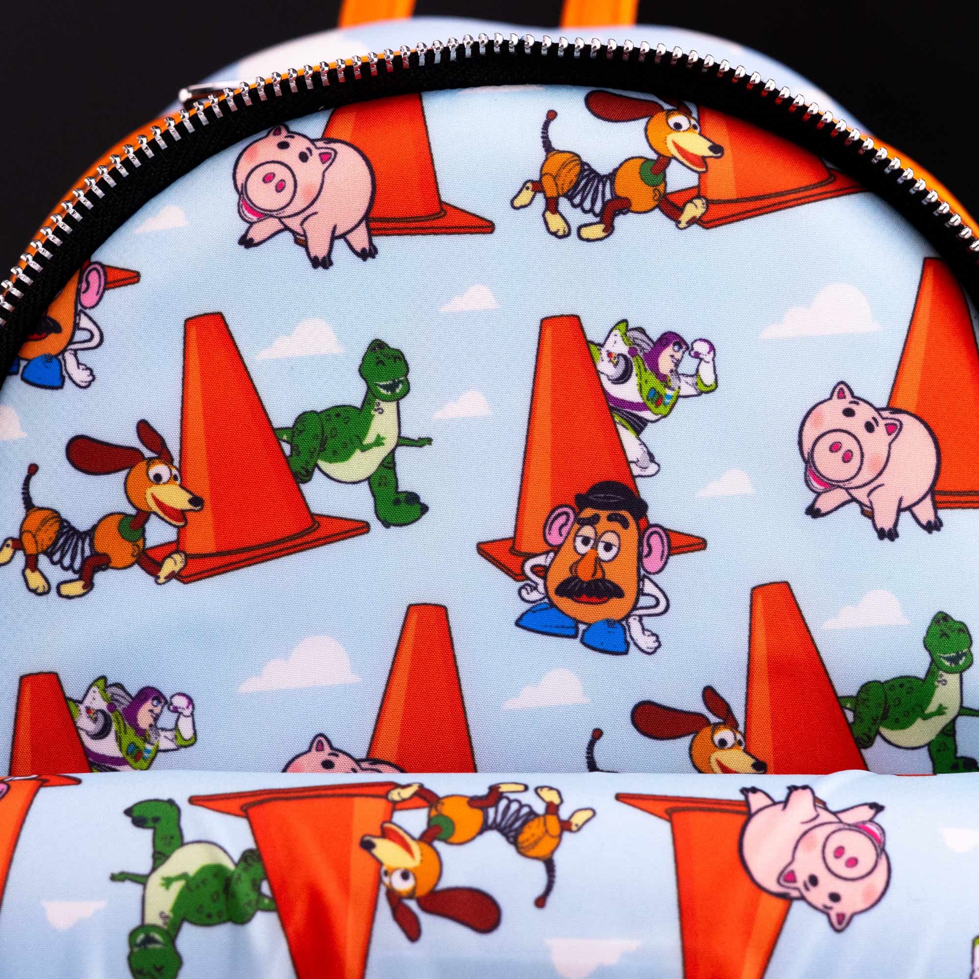 Loungefly x Pixar Toy Story Cone Scene Mini Backpack - Image 5