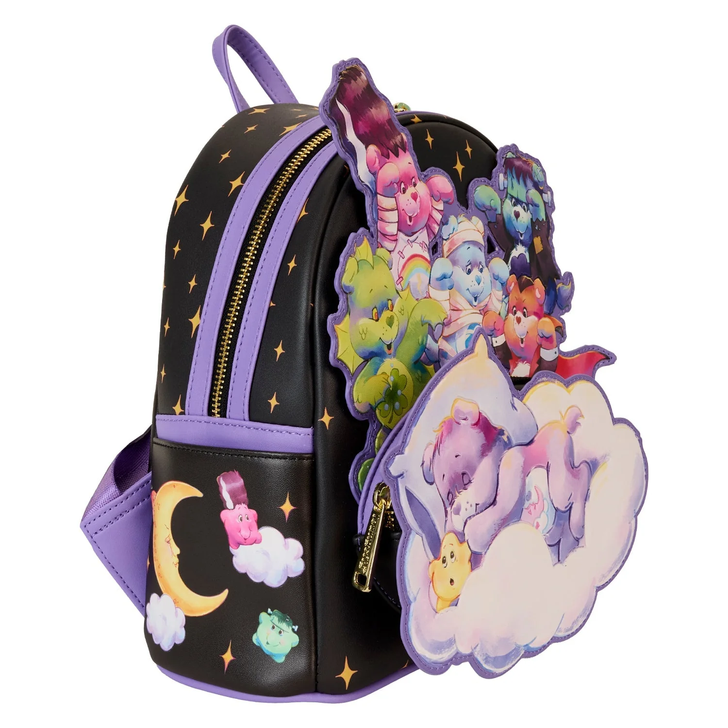 Loungefly Carebears x Universal Monsters Scary Dreams Mini Backpack - Image 5