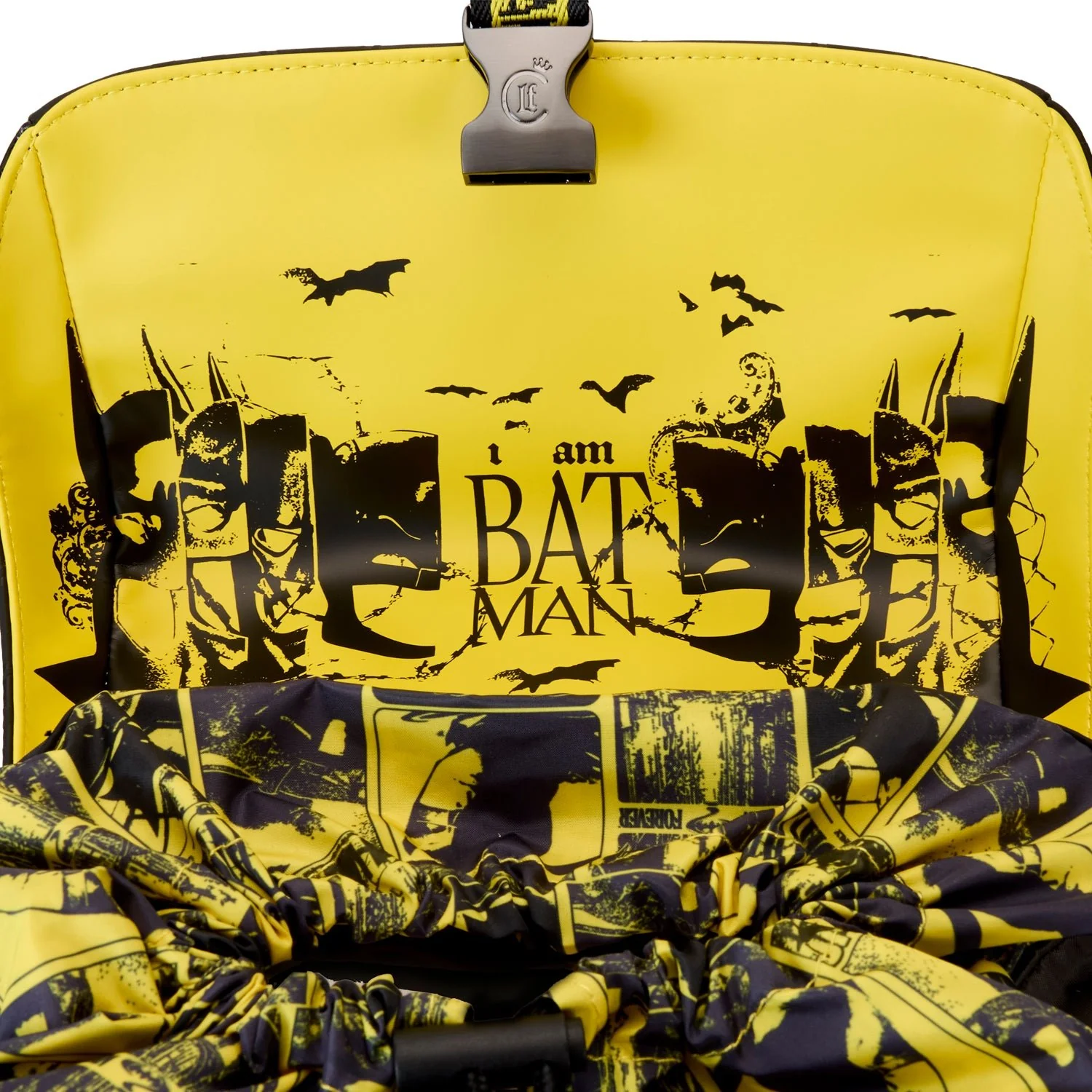Loungefly Collectiv Batman 85th Anniversary Travelr Backpack - Image 5
