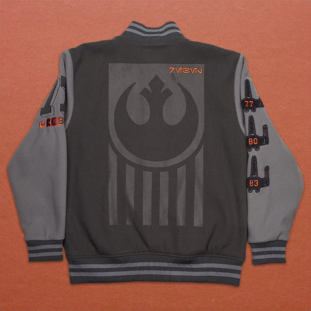 Loungefly Collectiv x Star Wars Rebel Alliance Varsity Jacket - Image 2