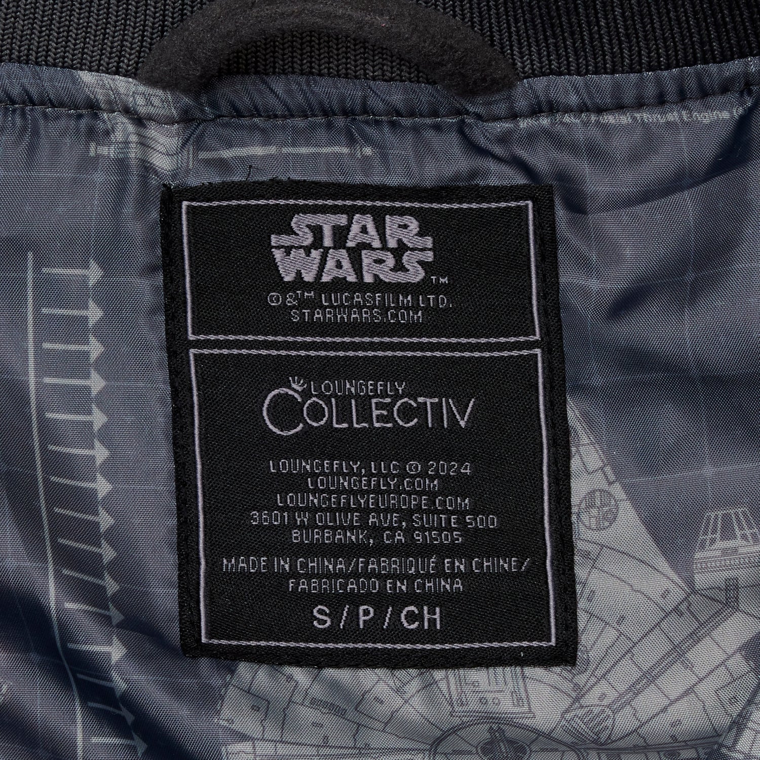 Loungefly Collectiv x Star Wars Rebel Alliance Varsity Jacket - Image 4