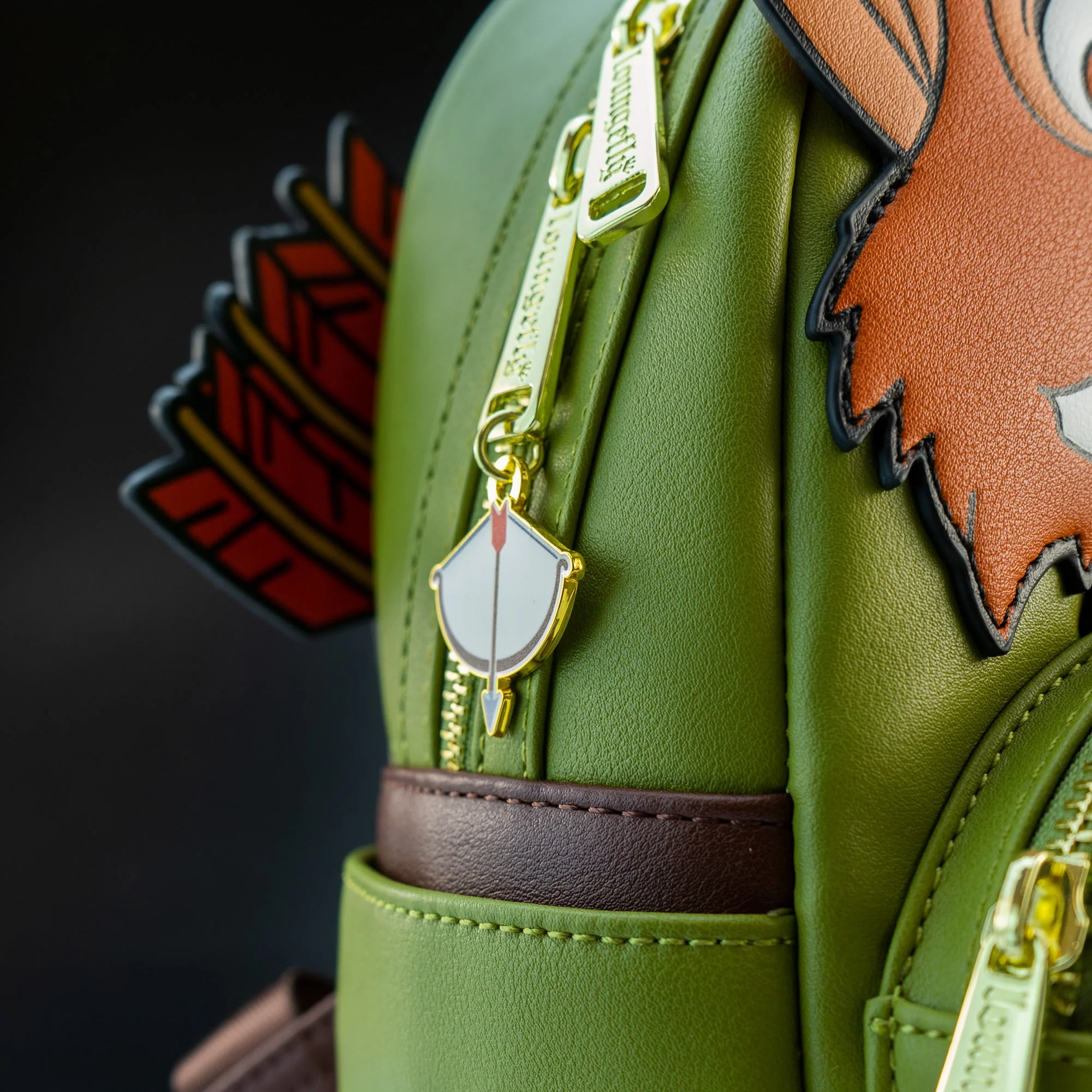 Loungefly x Disney Robin Hood Cosplay Mini Backpack - Image 5