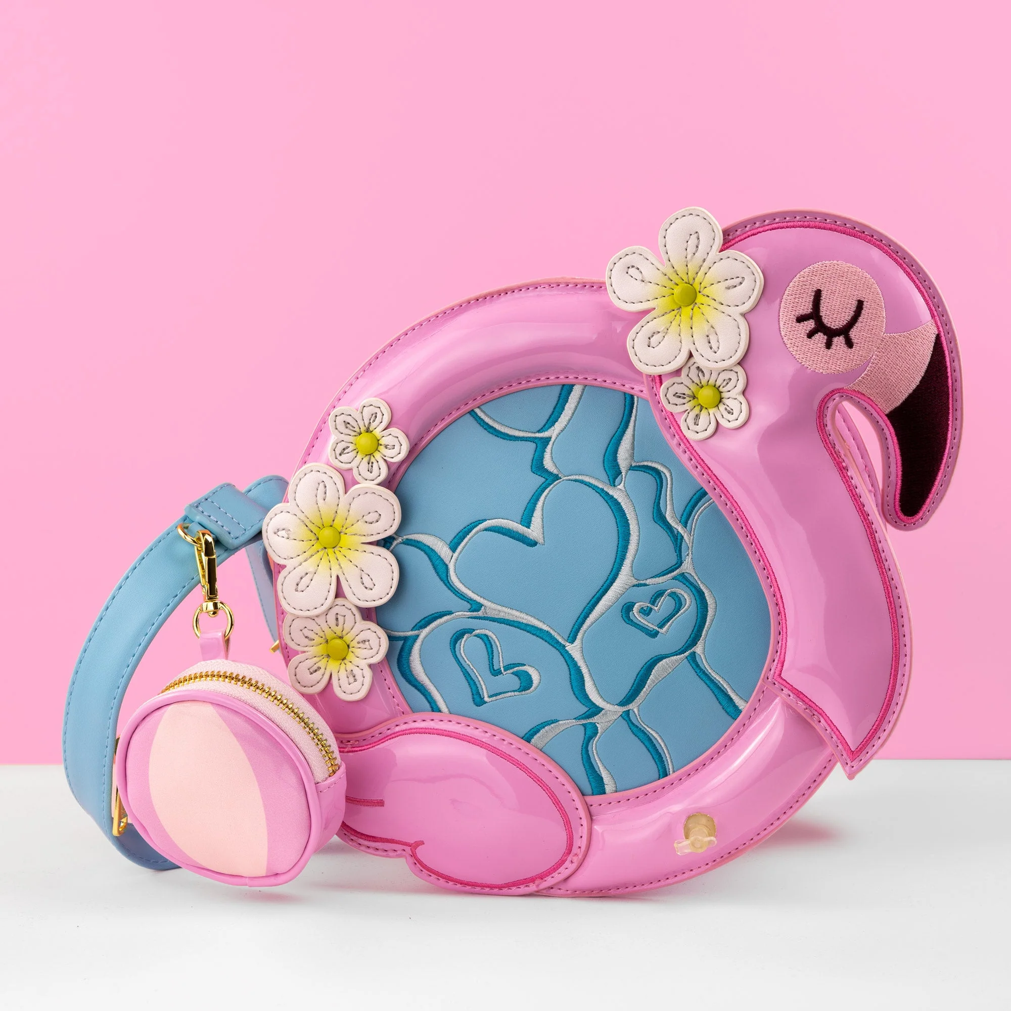 Loungefly Originals Flamingo Crossbody Bag