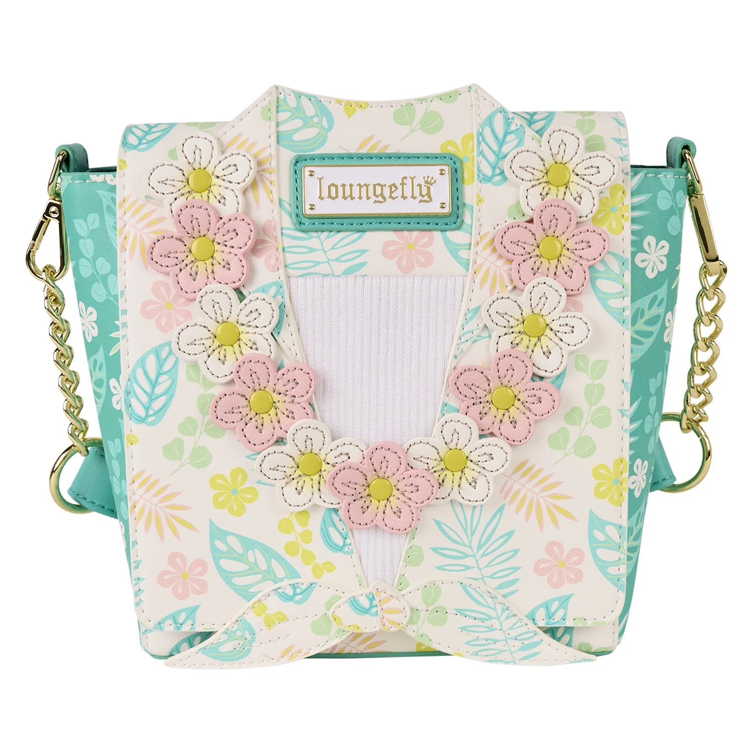 Loungefly Floral Hawaiian Shirt Crossbody Bag - Image 2