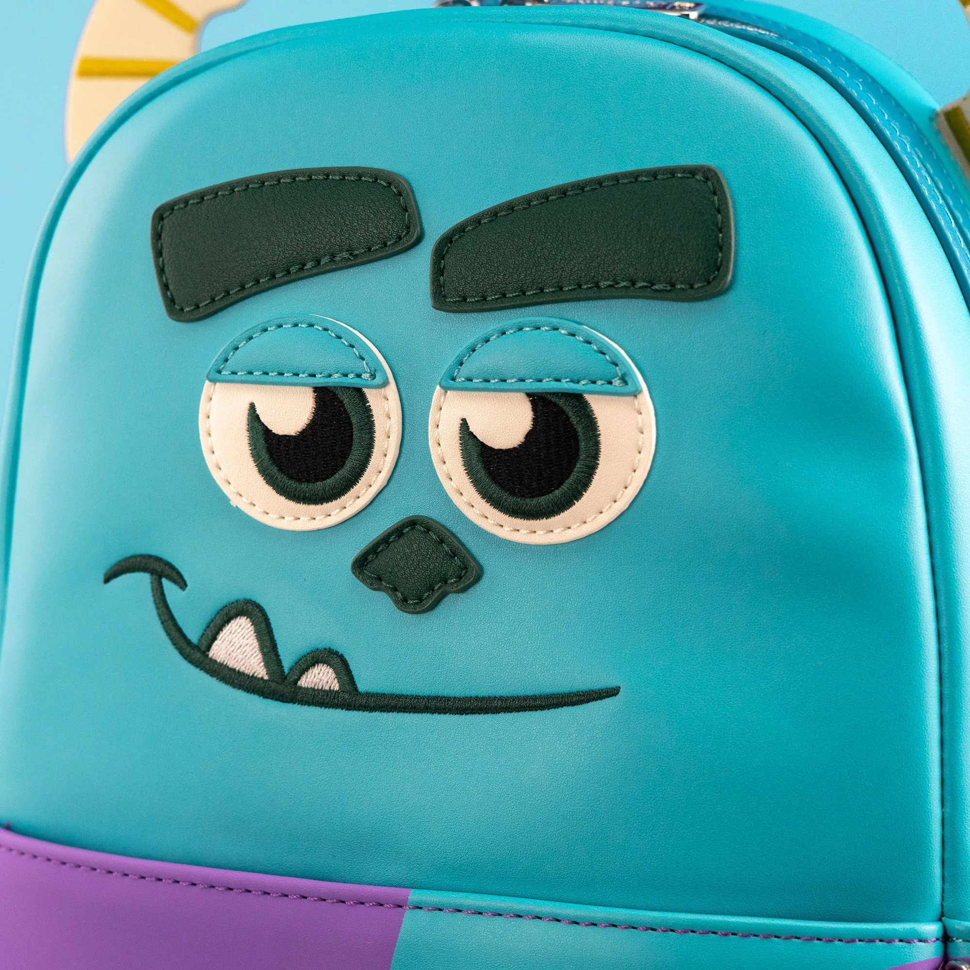 Loungefly x Disney Pixar Monsters Inc Sulley Cosplay Mini Backpack with Boo Coin Pouch - Image 2
