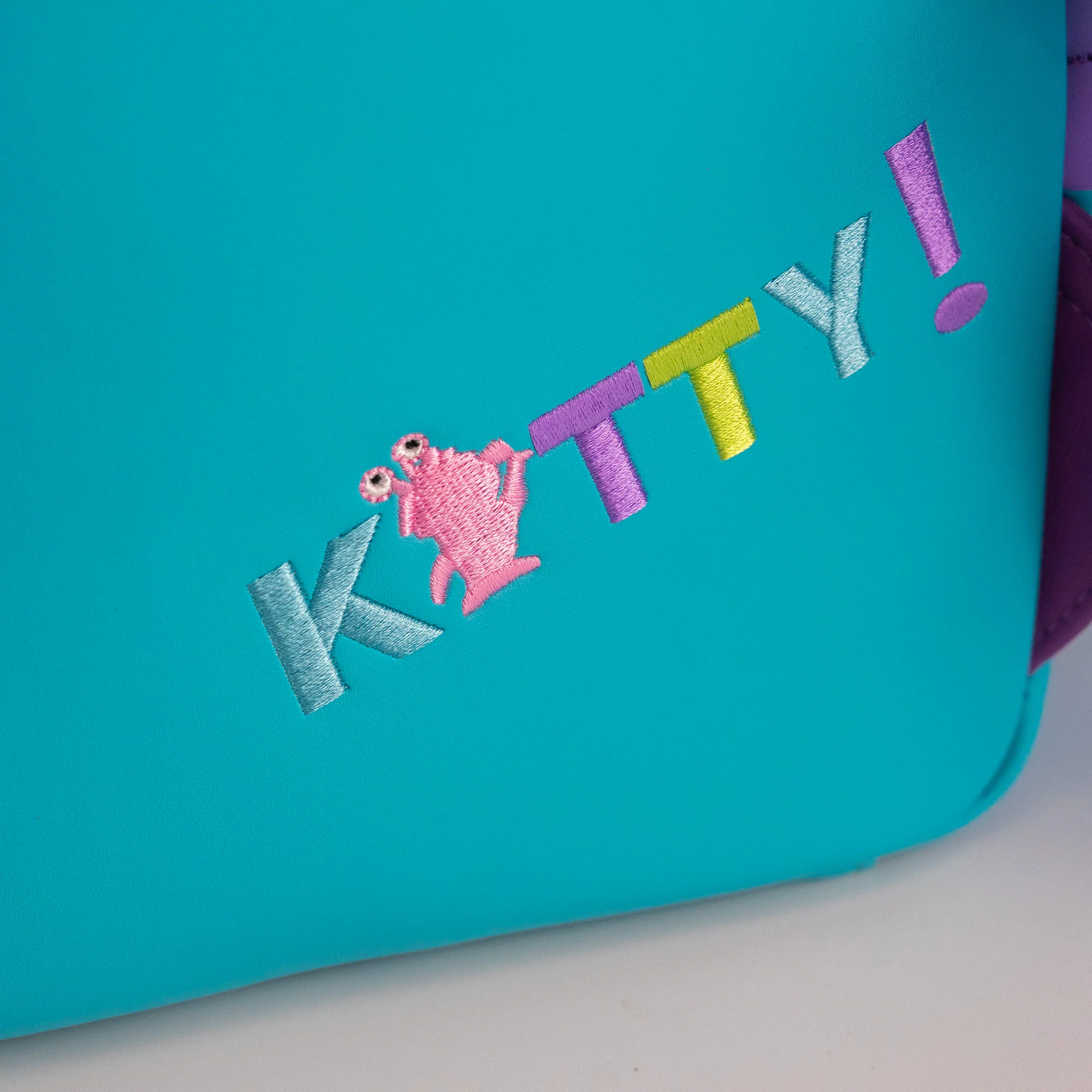 Loungefly x Disney Pixar Monsters Inc Sulley Cosplay Mini Backpack with Boo Coin Pouch - Image 6