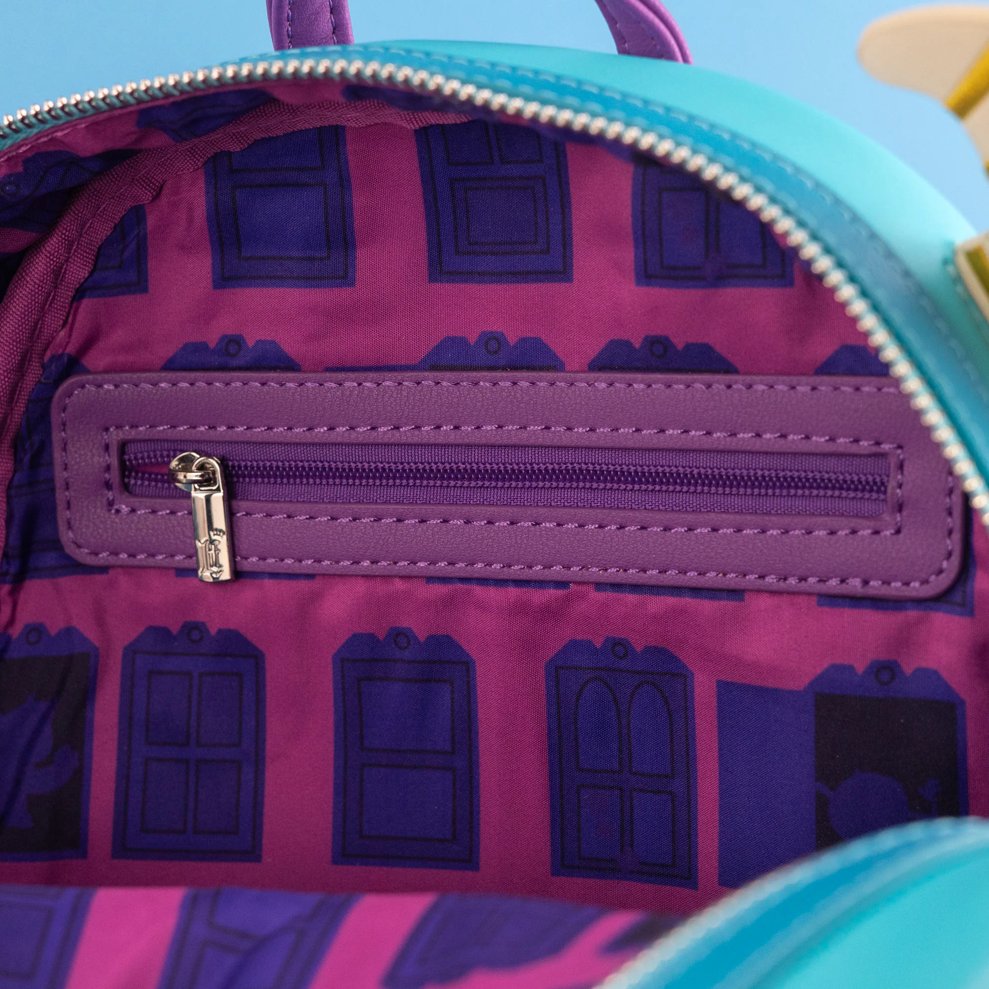 Loungefly x Disney Pixar Monsters Inc Sulley Cosplay Mini Backpack with Boo Coin Pouch - Image 7