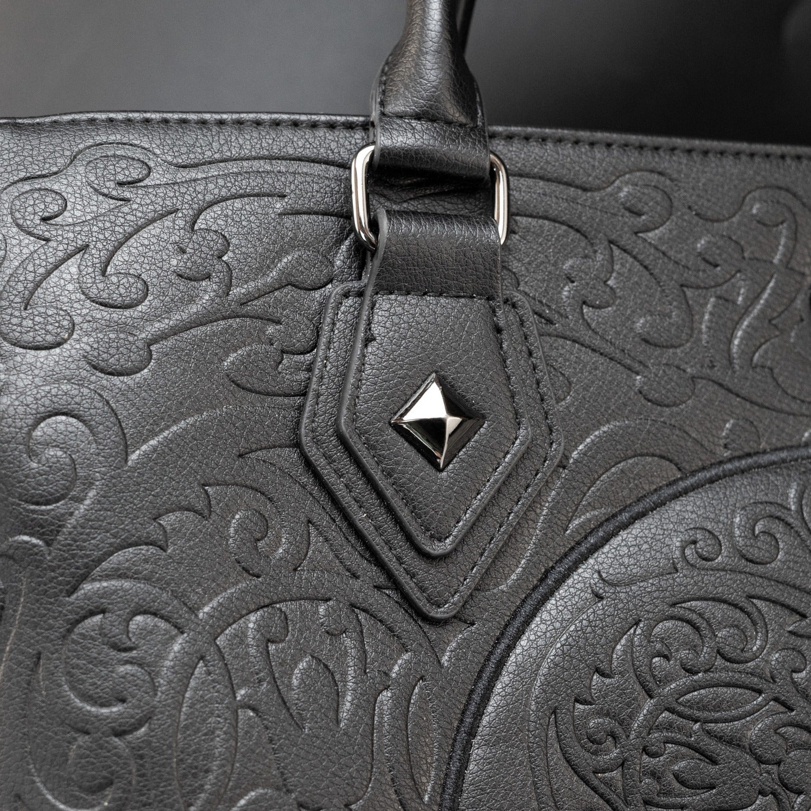 Loungefly Originals Lattice Skull Tote Bag - Image 5