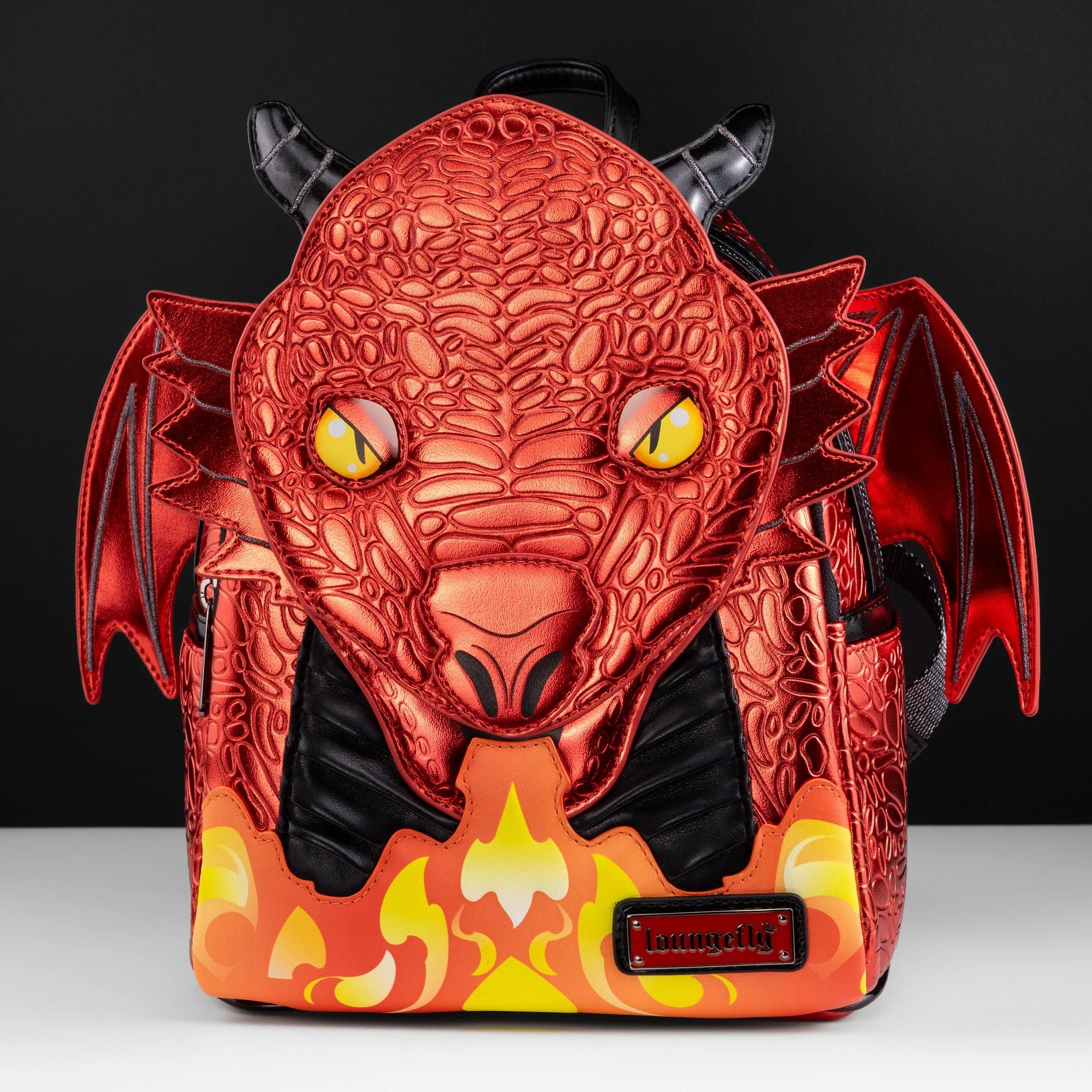 Loungefly Originals Red Dragon Mini Backpack