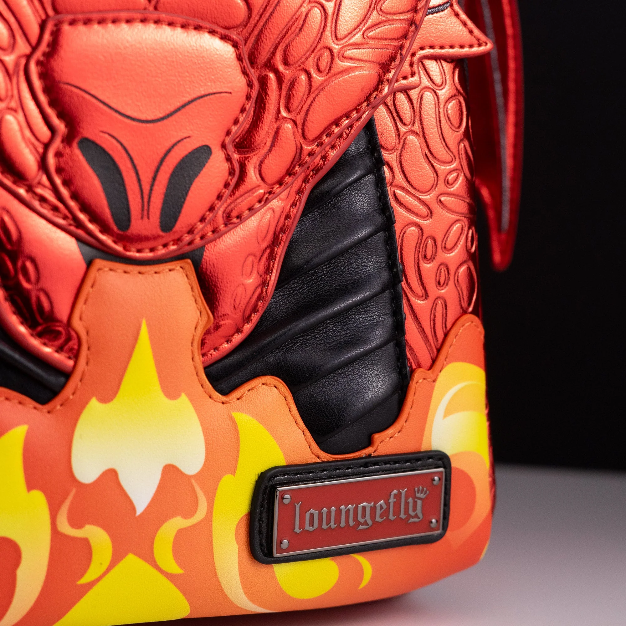 Loungefly Originals Red Dragon Mini Backpack - Image 3