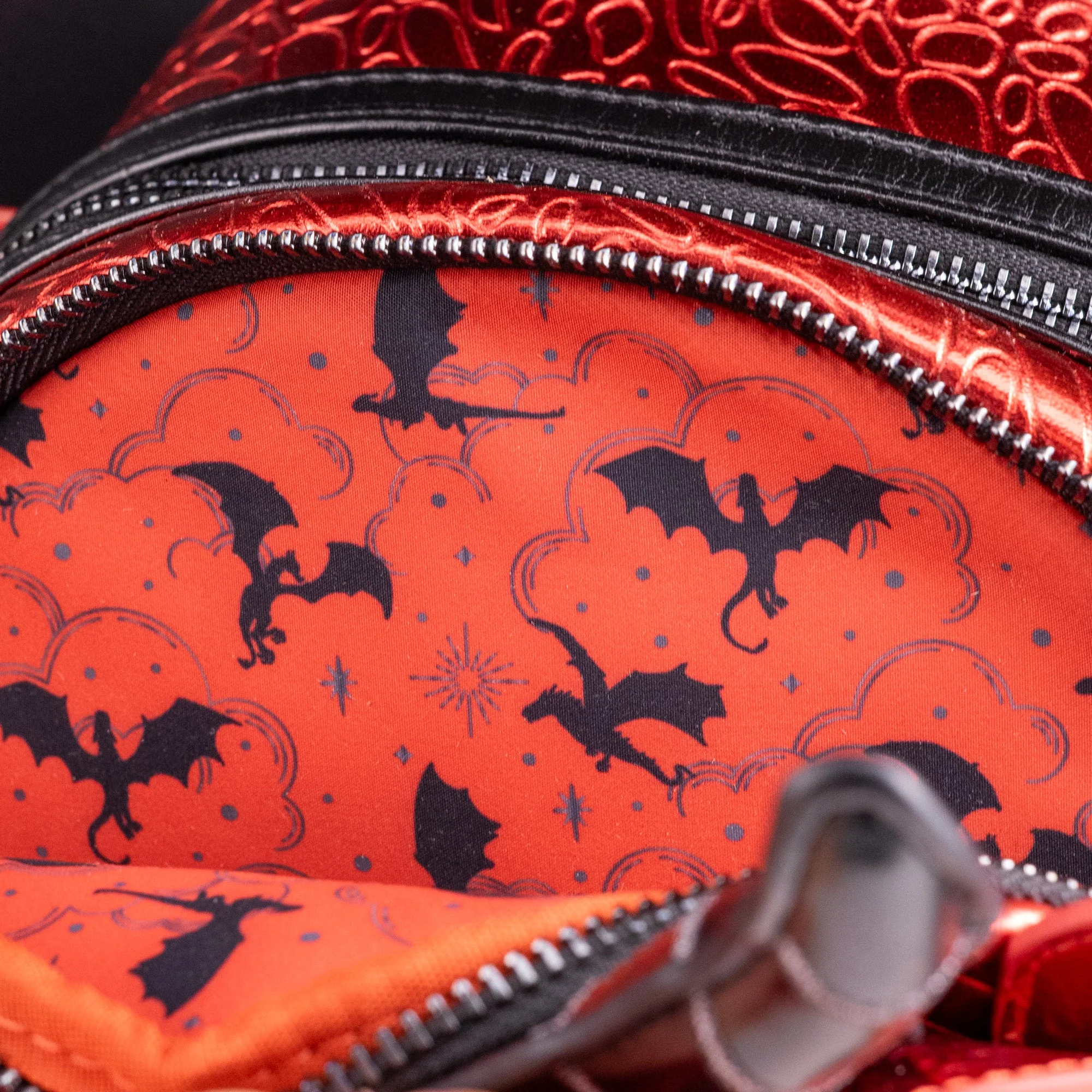 Loungefly Originals Red Dragon Mini Backpack - Image 7
