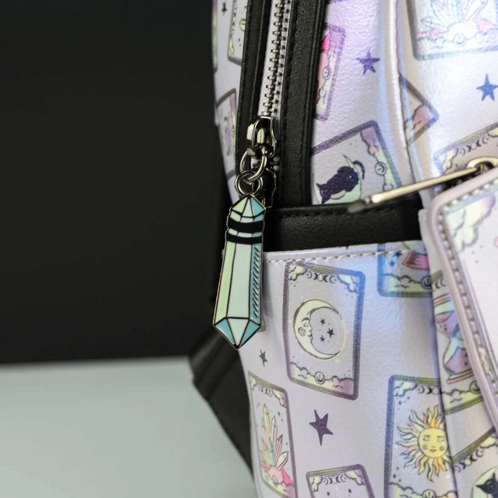 Loungefly Originals Pearlescent Tarot Cards Mini Backpack - Image 2