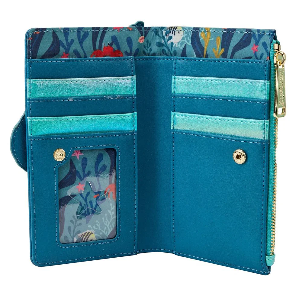 Loungefly The Little Mermaid (2023): Ariel Flap Wallet - Image 3