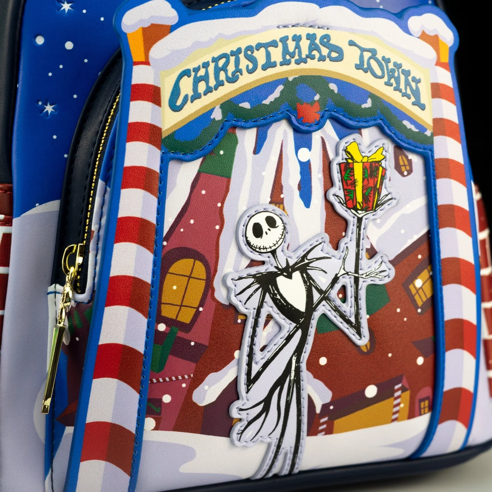 Loungefly The Nightmare Before Christmas - Christmas Town Mini Backpack - Image 5