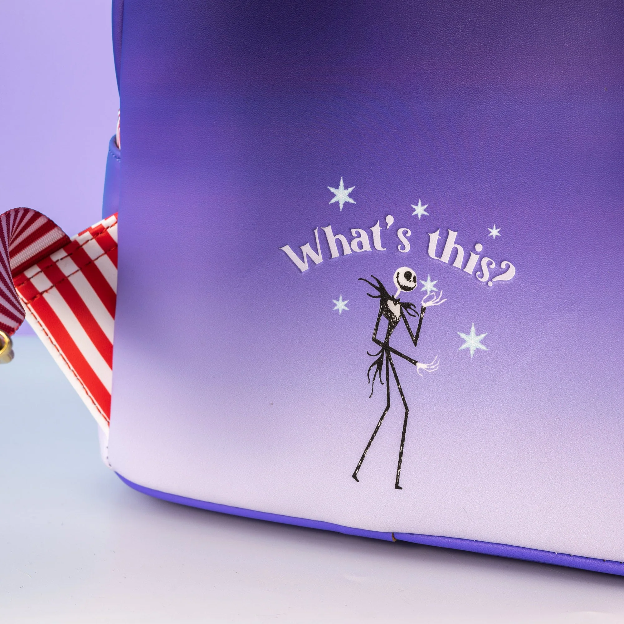 Loungefly The Nightmare Before Christmas - Santa Jack in Christmastown Mini Backpack - Image 7