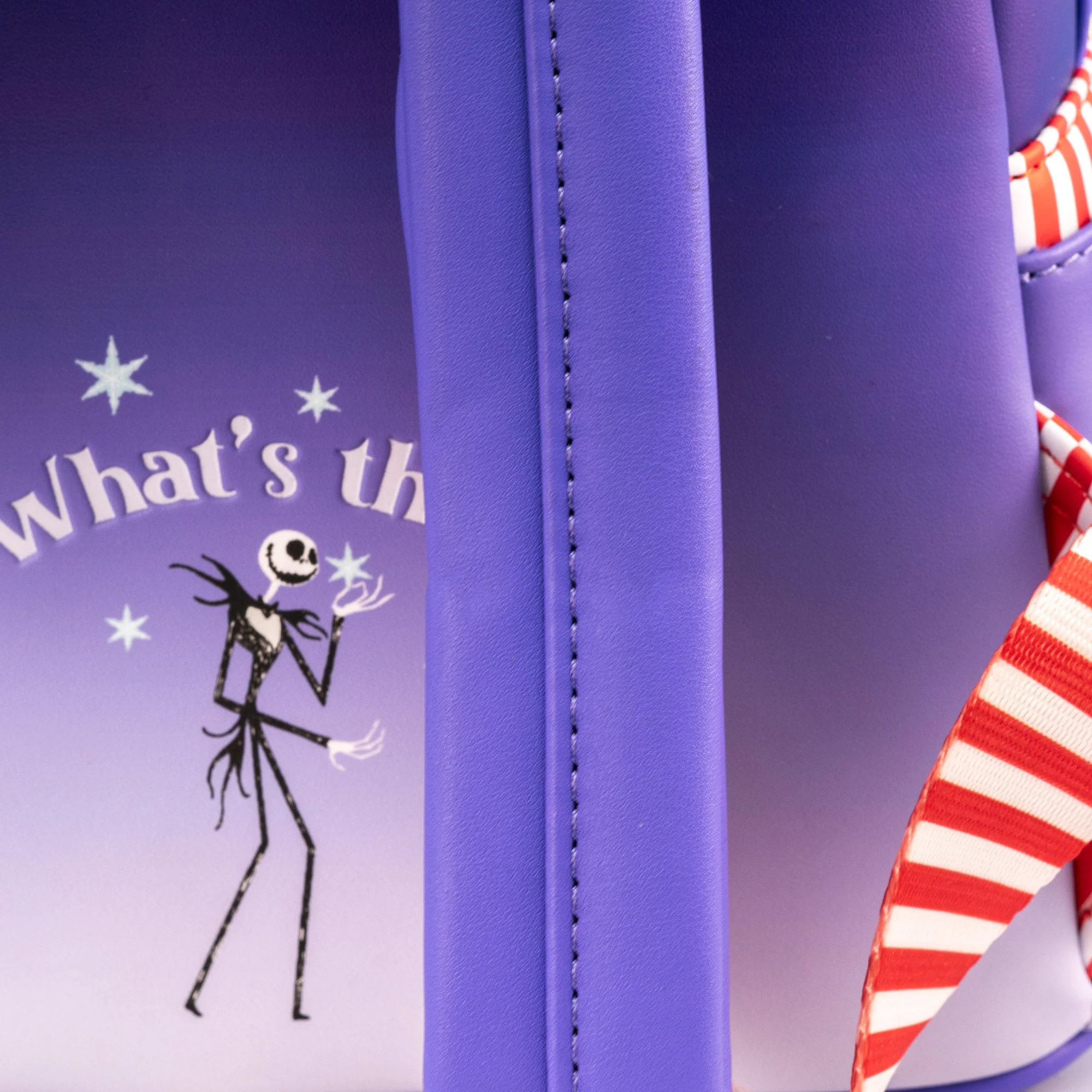 Loungefly The Nightmare Before Christmas - Santa Jack in Christmastown Mini Backpack - Image 8