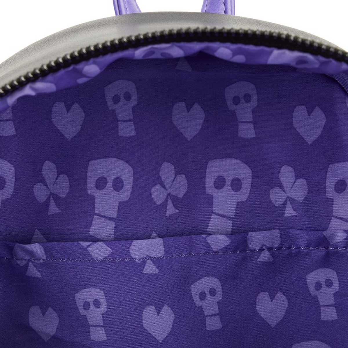 Loungefly The Nightmare Before Christmas Triple Pocket Lock Shock Barrel Oogie Boogie Backpack - Image 7